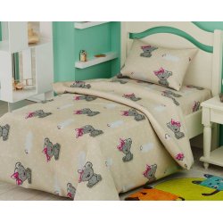Детское постельное белье в кроватку Leleka-textile ранфорс Мишутки