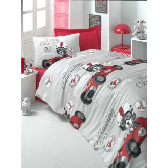 Дитяча постільна білизна LightHouse Ranforce Racing Cars