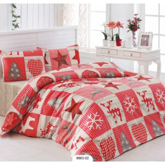 Комплект постельного белья Stars красный Комплект постельного белья Stars красный