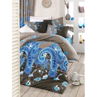 Комплект постельного белья Hayat голубой Комплект постельного белья Hayat голубой