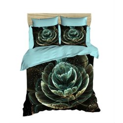 Постельное бельё 3Д LightHouse Astra Бирюзовое