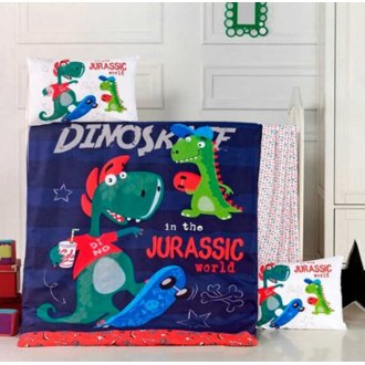 Детское постельное белье Dino в кроватку