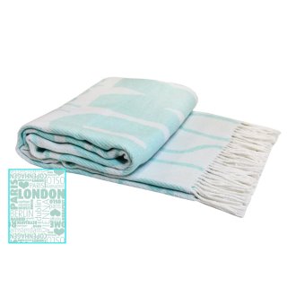 Плед хлопковый LightHouse City Style 140*200 мята Плед хлопковый LightHouse City Style 140*200 мята