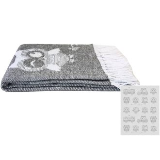 Плед хлопковый LightHouse Family 140*200 серый Плед хлопковый LightHouse Family 140*200 серый