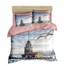 Постельное бельё 3D евро ранфорс LightHouse Lighthouse 