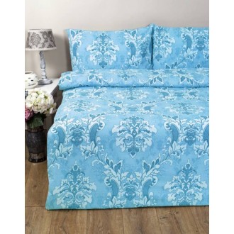 Постельное бельё Lotus Ranforce Bahar голубое (Украина)