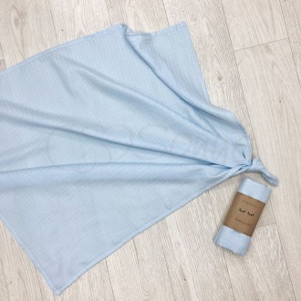 Пеленка для новорожденного Msonya муслин Голубой