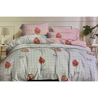 Постельное белье Moon Love (Украина) ранфорс RL0246 Клубника