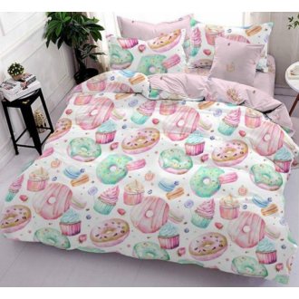 Постельное бельё сатин Moon Love ST290