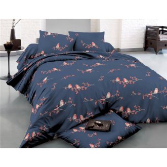 Постельное бельё Moon Love сатин-делюкс ST004 Снегири