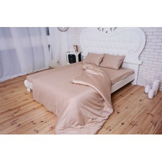 Постельное бельё сатин однотонный Whisper Pink Nostra