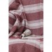 Плед-накидка Eponj Home Denizli Kareli 190*220 bordo