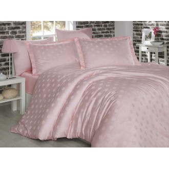 Постельное бельё Bamboo Diamond Round пудра