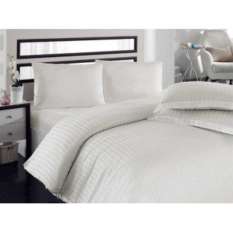 Постельное бельё Bamboo Diamond Stripe крем Постельное бельё Bamboo Diamond Stripe крем