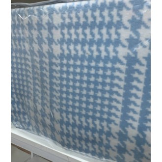 Плед Tac Cotton Battaniye Romy 200*220 голубой