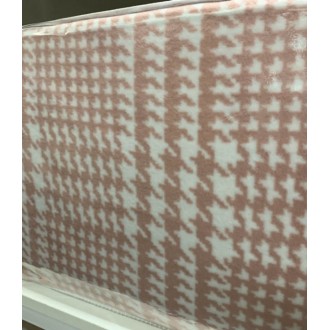 Плед Tac Cotton Battaniye Romy 200*220 пудра