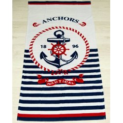 Пляжное полотенце First Choice Anchor 1896 Nautical