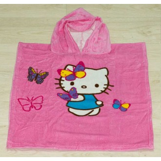 Пончо-полотенце для детей Hello Kitty Butterfly First Choice