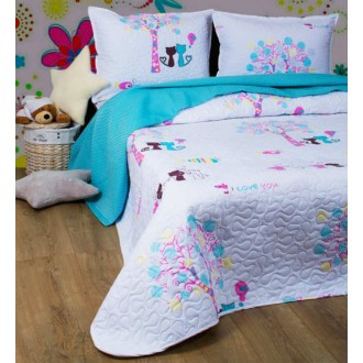 Стёганое покрывало на кровать Lotus Broadway Kitty