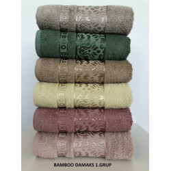Махровые полотенца Cestepe Bamboo Damaks