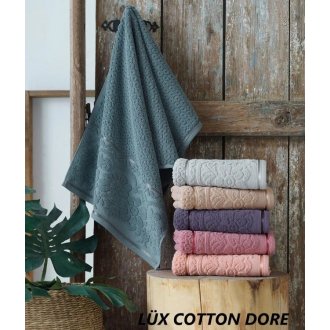 Полотенца махровые Cestepe Cotton Delux Жакард Dore