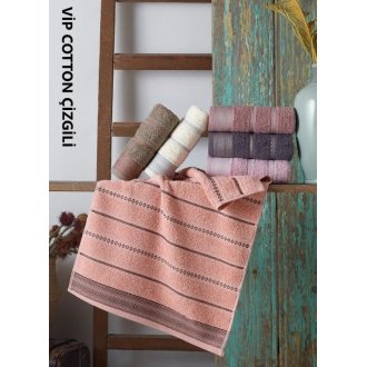 Махровые полотенца Cestepe VIP Cotton Cizgili
