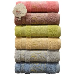 Махровые полотенца Gursan Cotton Shal