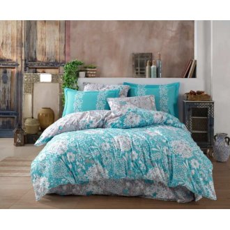 Постельное бельё Ancelica бирюза