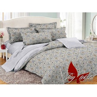 Постельное бельё TAG поплин PC052 Серое