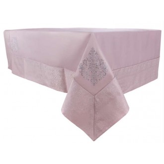 Скатерть Plain 160х250 пудровая прямоугольная Скатерть Plain 160х250 пудровая прямоугольная