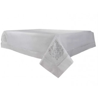 Скатерть Plain 160х250 серебристая прямоугольная Скатерть Plain 160х250 серебристая прямоугольная