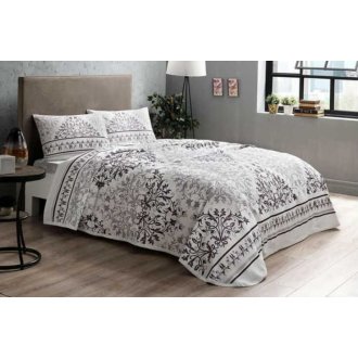 Постельное бельё с пике Tac Valencia V03 mor