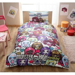 Детское постельное белье TAC ранфорс Monster High Minis