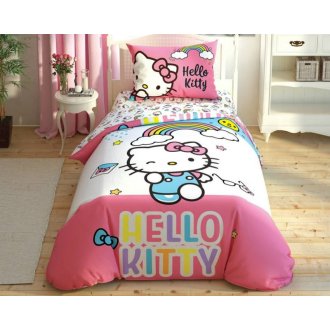 Детское постельное белье TAC Disney Hello Kitty Rainbow