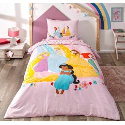 Детское постельное белье TAC ранфорс Disney Princess Rainbow