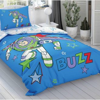 Детское постельное белье TAC ранфорс Disney Toy Story Buzz (История игрушек)