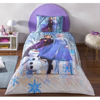 Детское постельное белье Tac ранфорс Disney Frozen Winter