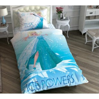 Детское постельное белье TAC ранфорс Disney Frozen Ice Power