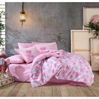 Детское постельное белье Hobby Poplin Lavida розовое