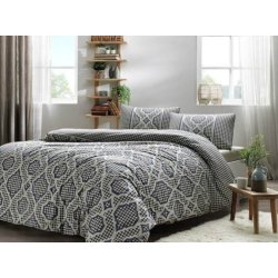 Постельное бельё Tac ранфорс Evana V01 lacivert евро