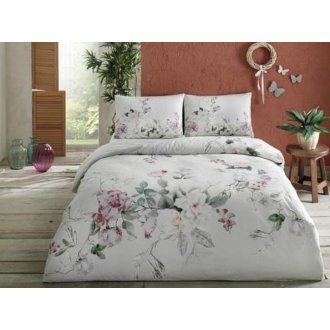 Комплект постельного белья TAC Lucina V01 pembe полуторный 