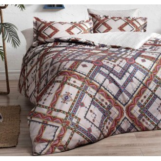 Постельное белье Tac сатин Digital Palvin yesil