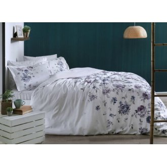 Постельное белье Tac сатин Zaira lila v52 лиловый