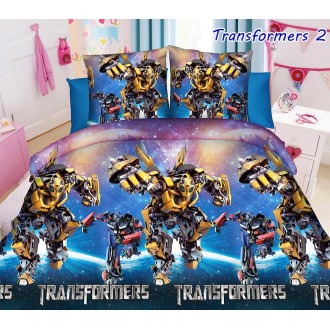 Дитяча постільна білизна TAG Transformers 2 - ранфорс