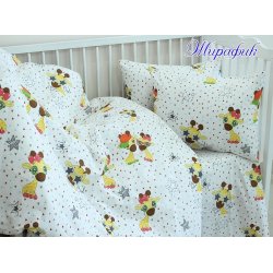 Детское постельное бельё TAG Жирафик в кроватку для новорожденных