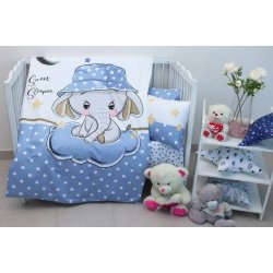 Детское постельное белье PrimaTeks Sweet sleeper blue в кроватку