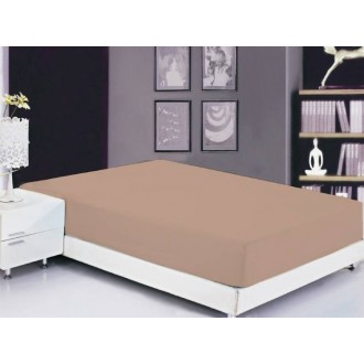 Простынь на резинке TAG 160x200 Mahogany Rose