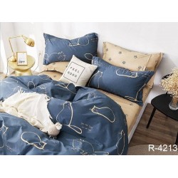 Комплект постільної білизни ранфорс TAG R4213 (Україна)