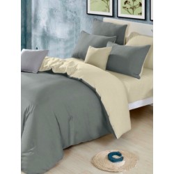 Постельное белье Moon Love (Украина) ранфорс G03 grey+beige