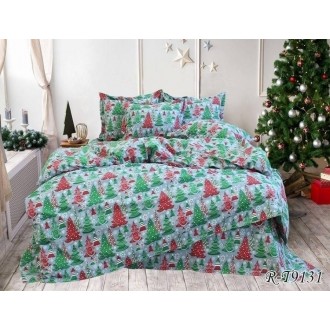Новогоднее постельное белье TAG ранфорс R-T9131